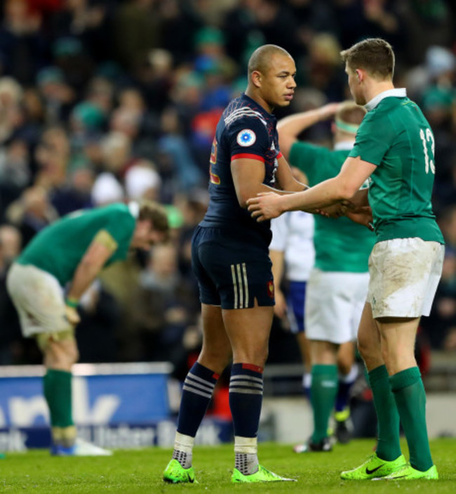 Ga&euml;l Fickou and Garry Ringrose