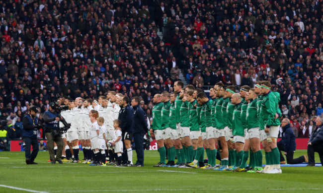 England v Ireland - 2016 RBS Six Nations - Twickenham Stadium