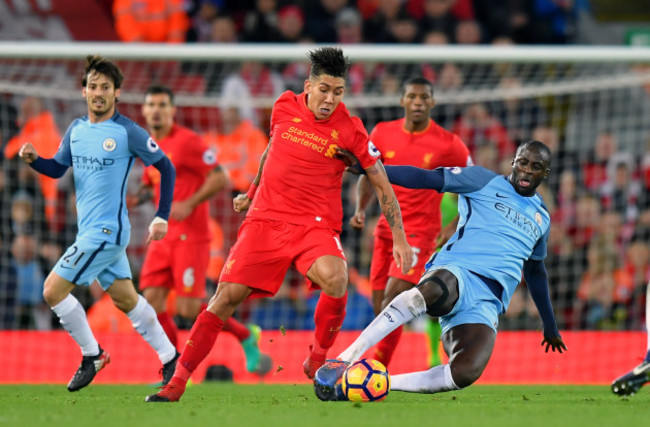 Liverpool v Manchester City - Premier League - Anfield