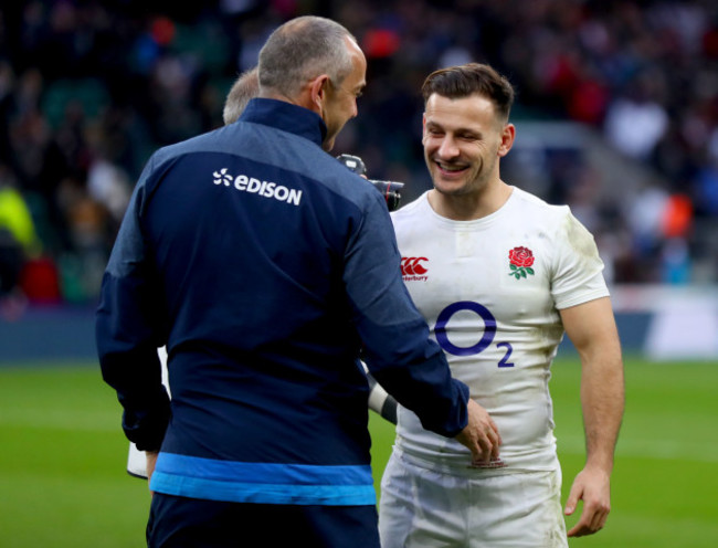 Conor O'Shea and Danny Care