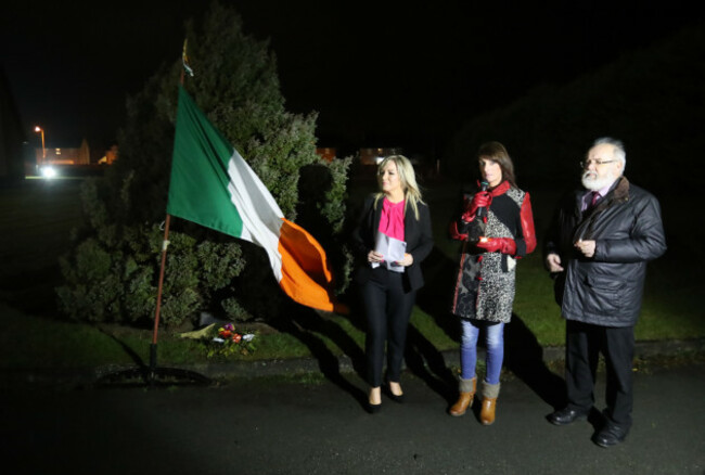 Shot IRA men commemoration