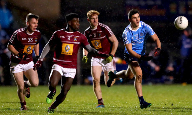 Gavin Murray, Boidu Sayeh and Ronan Wallace with Colm Basquel