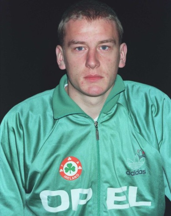 Lee Power Republic of Ireland soccer 12/2/1992