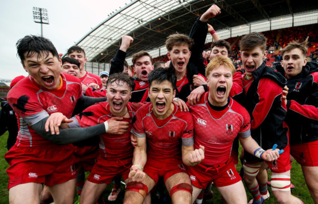 Glenstal celebrate after the game