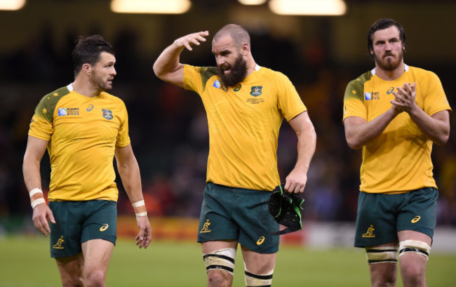 Rugby Union - Rugby World Cup 2015 - Pool A - Australia v Fiji - Millennium Stadium