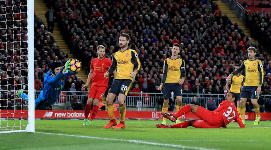 Liverpool v Arsenal - Premier League - Anfield