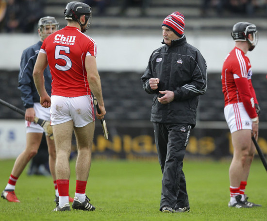 Kieran Kingston with Christopher Joyce before the game