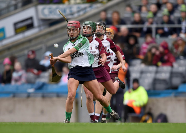 Orlaith McGrath scores a point