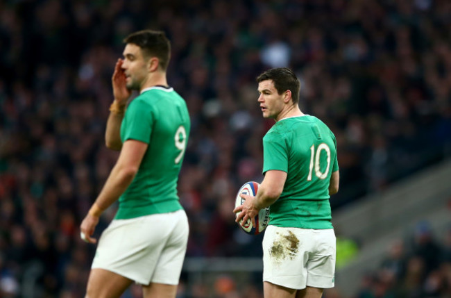 Conor Murray and Jonathan Sexton