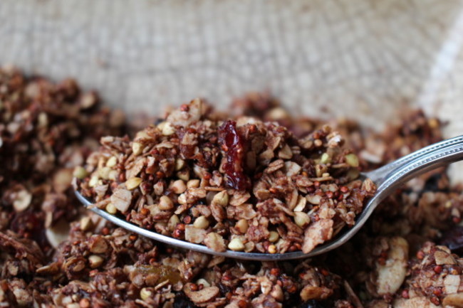 Quinoa and buckwheat Granola (6)