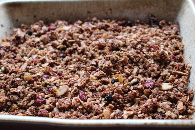 Quinoa and buckwheat Granola (2)