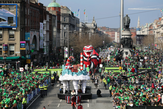 St Patrick Day's celebrations 2016