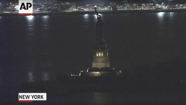 Statue of Liberty Lights