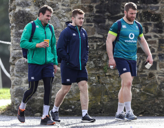 Jared Payne, Paddy Jackson and Sean O'Brien