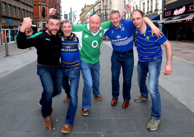 Ireland Fans in Cardiff