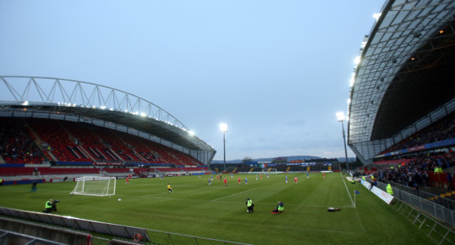 A general view of Thomond Park