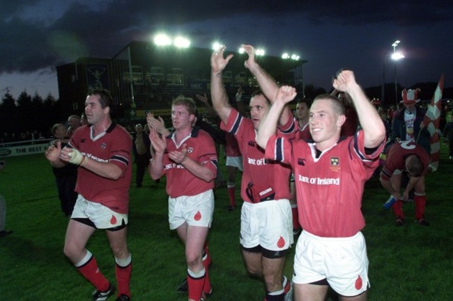 Anthony Foley, Anthony Horgan, Mike Mullins and Peter Stringer DIGITAL