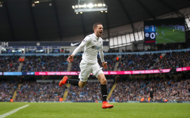 Manchester City v Swansea City - Premier League - Etihad Stadium