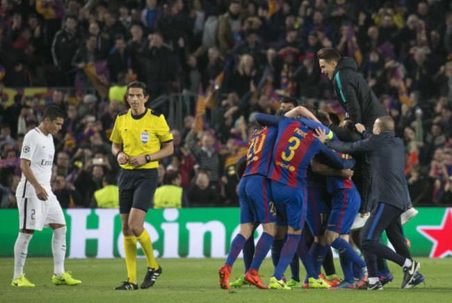 Spain: FC Barcelona v Paris Saint-Germain - UEFA Champions League Round of 16: Second Leg