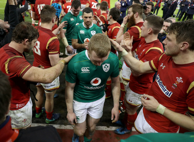 Keith Earls dejected