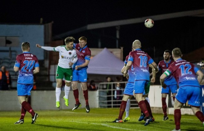 Sean Maguire scores the first goal