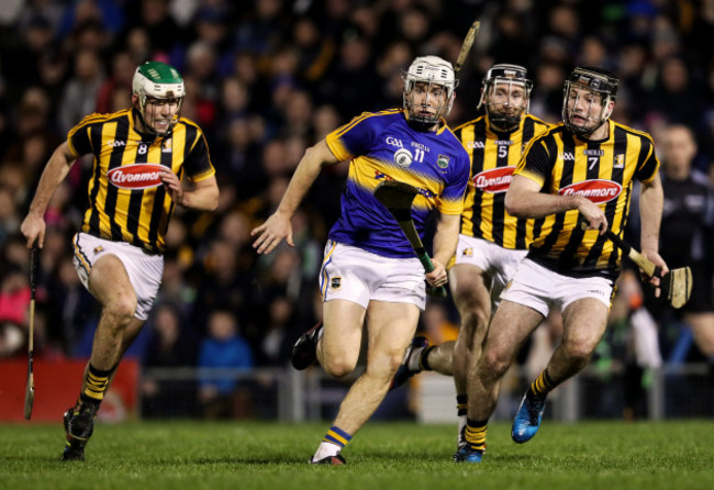 Paddy Deegan, Conor Fogarty and Jason Cleere with Niall O&rsquo;Meara