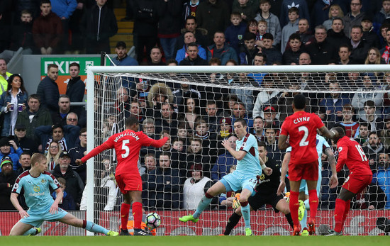 Liverpool v Burnley - Premier League - Anfield