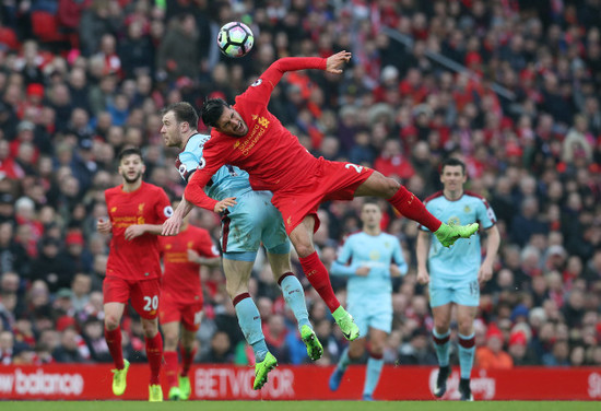 Liverpool v Burnley - Premier League - Anfield