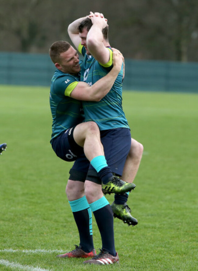 Andrew Conway and Peter O'Mahony