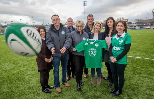 Sinead Morgan, Brian McLoughlin, Richard Endersen, Pauline Lyndon, Alastair Nicoll, Louise Keveney, Linda Cummins and Rachael Ingle