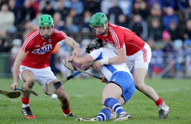 Noel Connors with Seamus Harnedy and Michael Cahalane