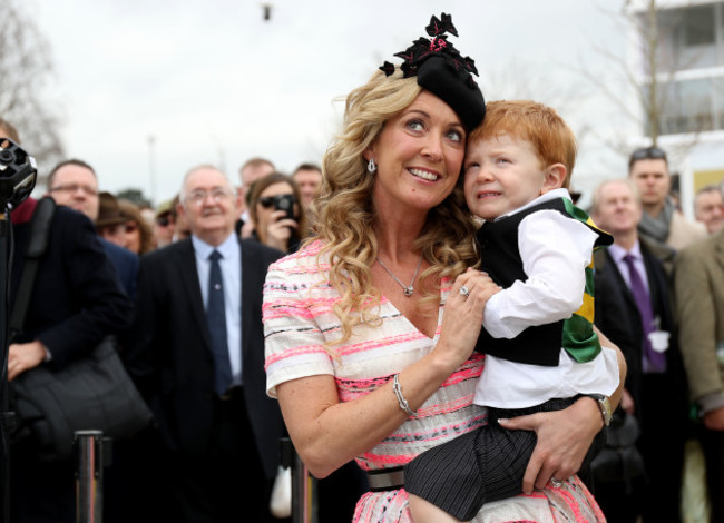 Chanelle McCoy with her son Archie age 3