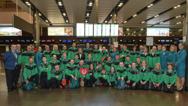 Team Ireland depart for 2017 Special Olympics World Winter Games