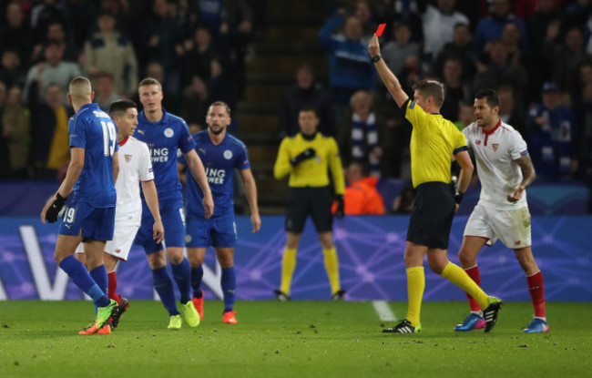 Leicester City v Sevilla - UEFA Champions League - Round of 16 - Second Leg - King Power Stadium