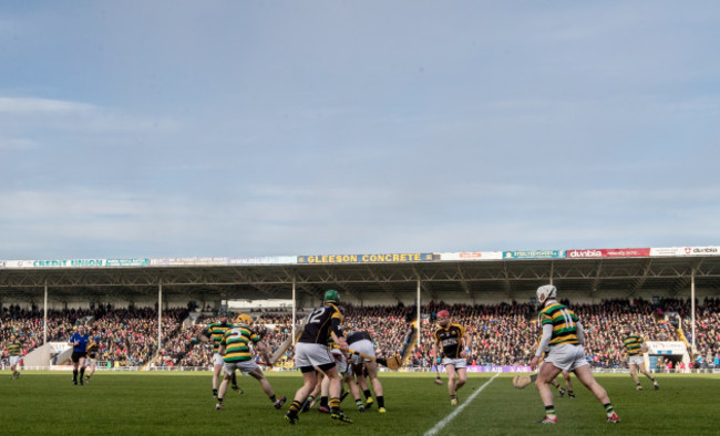 A view of the game at Semple Stadium