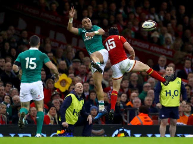 Simon Zebo and Leigh Halfpenny