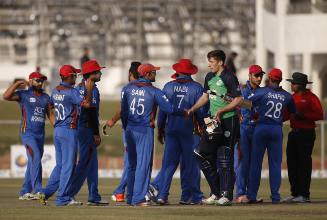 India Afghanistan Ireland Cricket