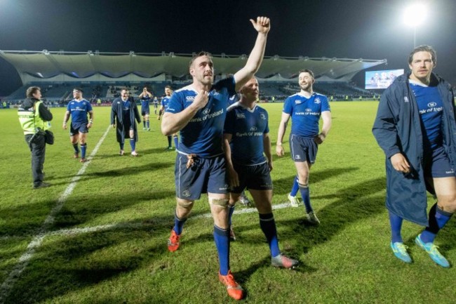 Jack Conan celebrates after the game