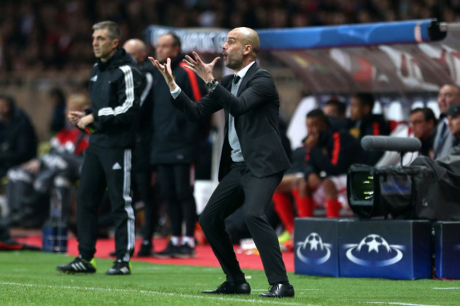 AS Monaco v Manchester City - UEFA Champions League - Round of 16 - Second Leg - Stade Louis II