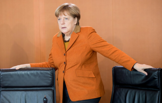 German cabinet meeting