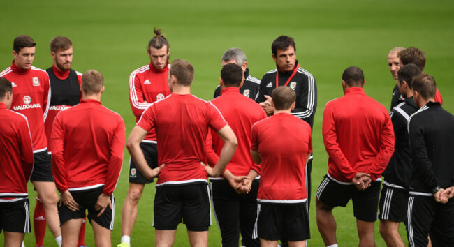 Soccer - UEFA Euro 2016 - Qualifying - Group B - Wales v Israel - Wales Training Session - Cardiff City Stadium