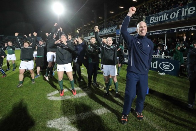 Ireland’s Paul O'Connell at the end of the match