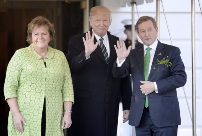 Trump meets the Taoiseach of Ireland