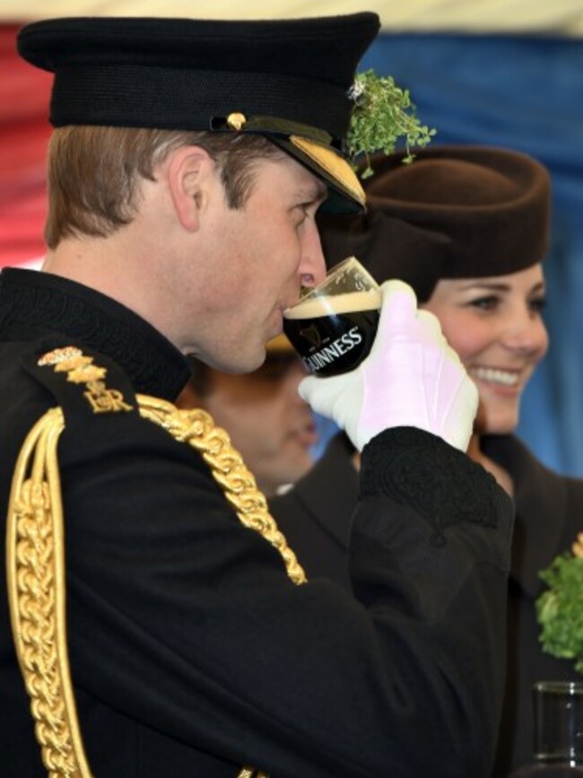 Royal visit to Mons Barracks - Hampshire