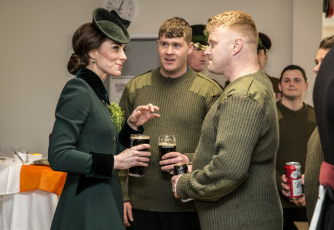 1st Battalion Irish Guards St. Patrick's Day Parade