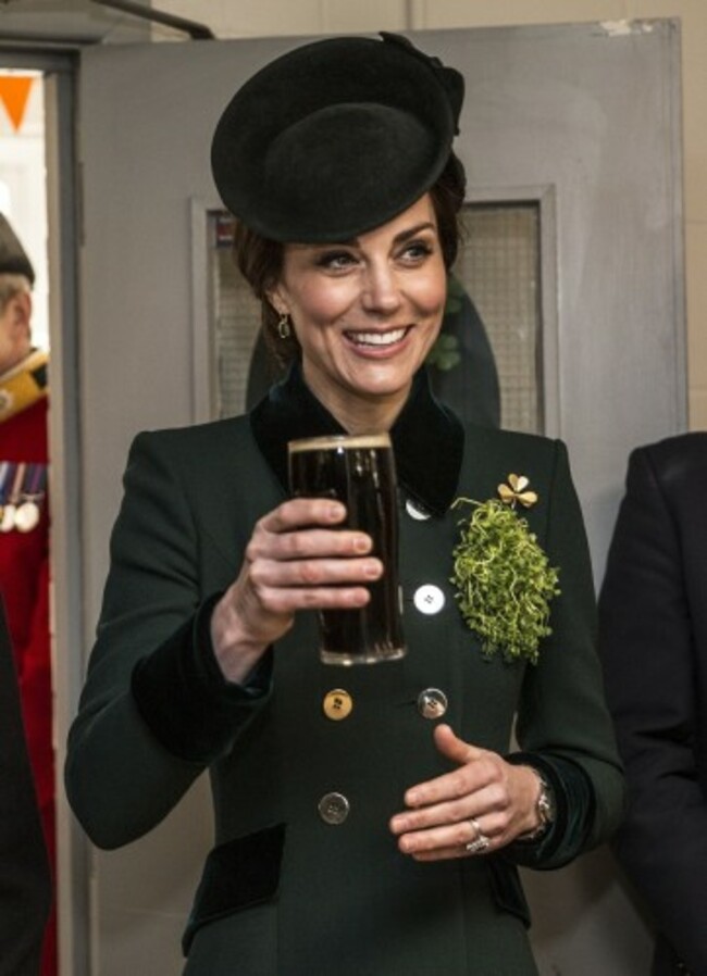 1st Battalion Irish Guards St. Patrick's Day Parade