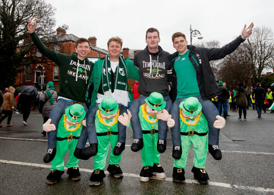 Tom Shepard, James Jervis, Mike Kiely and Kevin McCormack