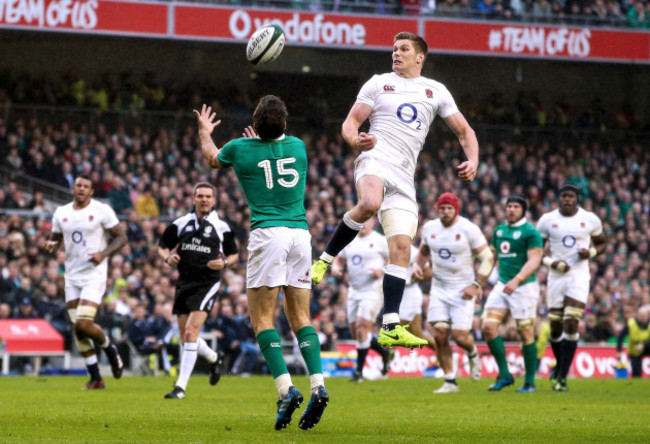 Jared Payne with Owen Farrell