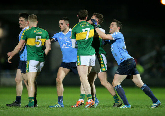 Killian Young and Jonathan Lyne with Paddy Andrews