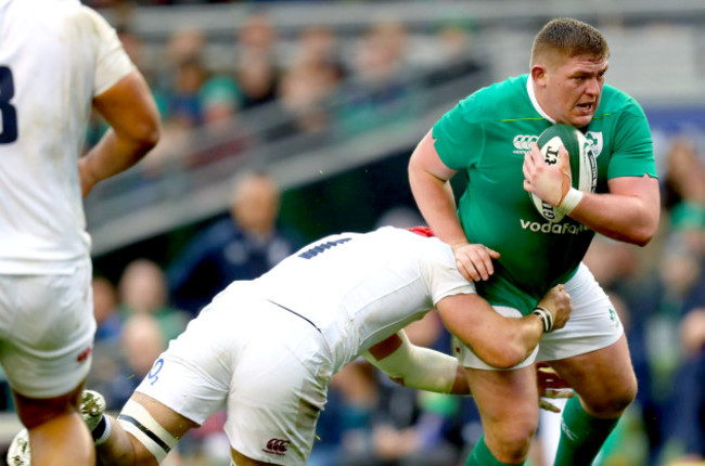 Joe Marler and Tadgh Furlong